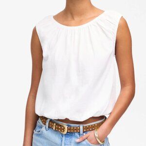 Madewell White Short Sleeve Top
